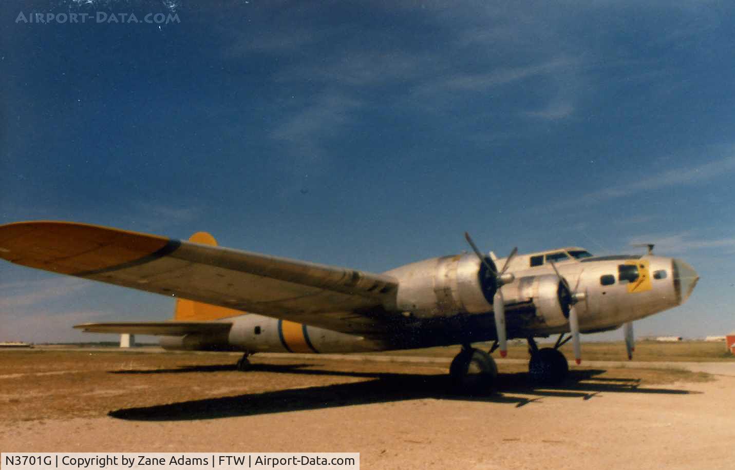 N3701G, 1944 Boeing B-17G Flying Fortress C/N 44-8543A, 1979, before restoration began