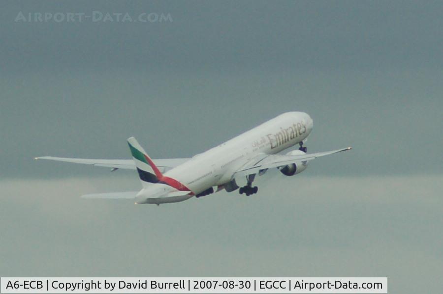 A6-ECB, 2007 Boeing 777-31H/ER C/N 32714, Emirates - Taking Off