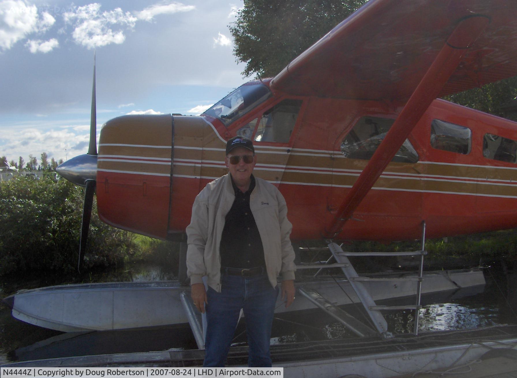 N4444Z, 1958 De Havilland Canada Beaver DHC-2 Mk1 C/N 1307, 1958 DeHavilland BEAVER DHC-2 MK.1, P&W R-985 450 Hp, I'm a happy copilot!