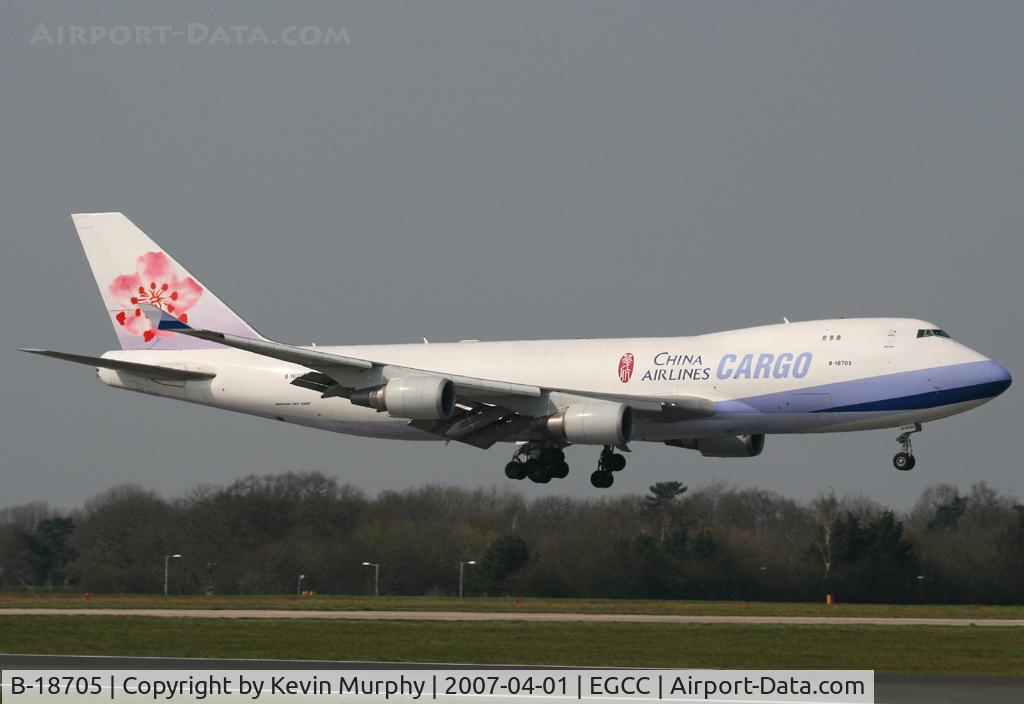 B-18705, 2001 Boeing 747-409F/SCD C/N 30762, China Cargo 747