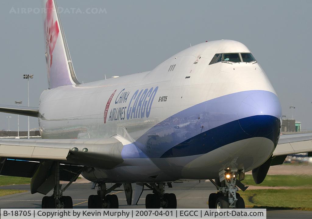 B-18705, 2001 Boeing 747-409F/SCD C/N 30762, Chima Cargo 747