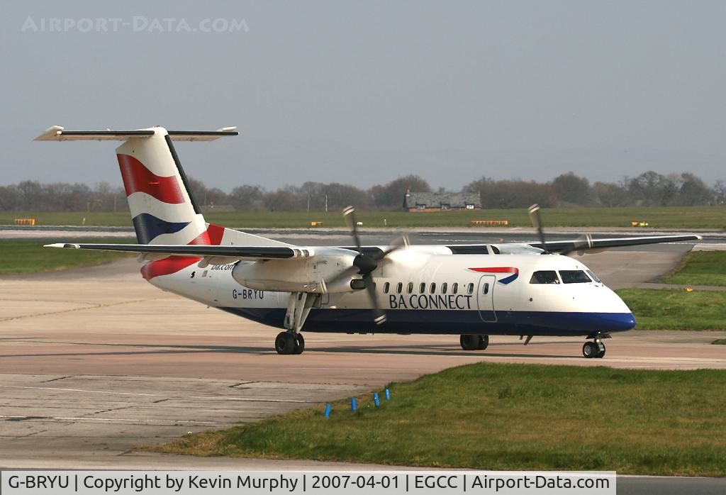 G-BRYU, 1997 De Havilland Canada DHC-8-311 Dash 8 C/N 458, BA Connect Dash 8