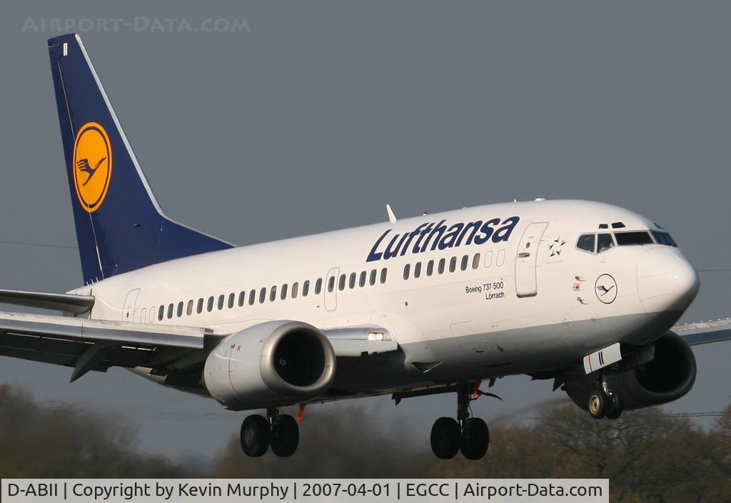 D-ABII, 1991 Boeing 737-530 C/N 24822, Lufty 737