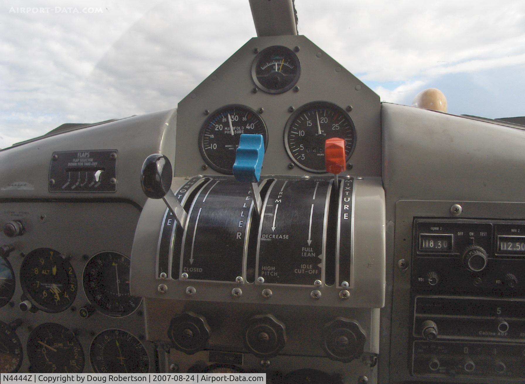 N4444Z, 1958 De Havilland Canada Beaver DHC-2 Mk1 C/N 1307, 1958 DeHavilland BEAVER DHC-2 MK.1, P&W R-985 450 Hp, low cruise settings