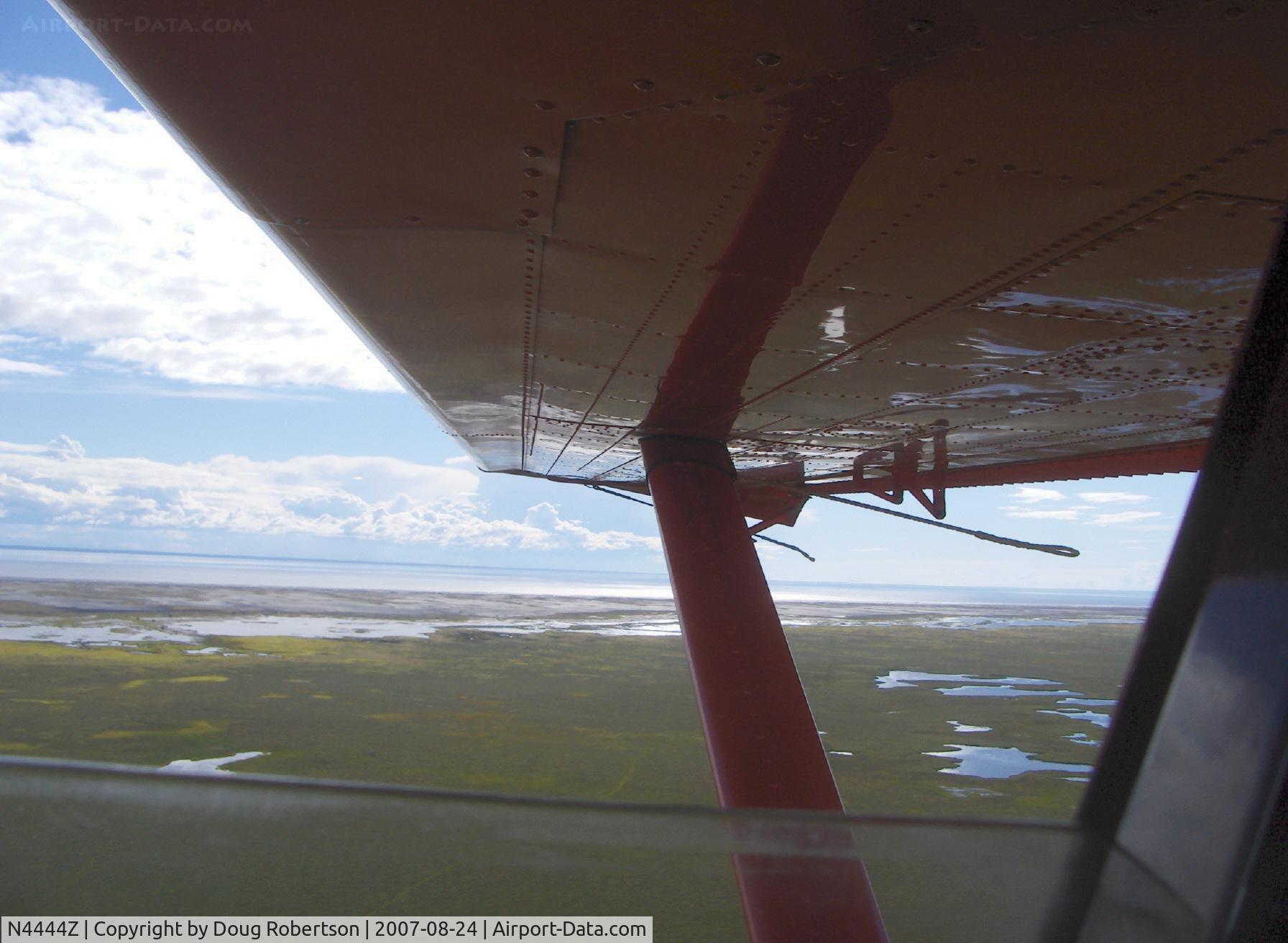 N4444Z, 1958 De Havilland Canada Beaver DHC-2 Mk1 C/N 1307, 1958 DeHavilland BEAVER DHC-2 MK.1, P&W R-985 450 Hp, low cruise-a million lakes in Alaska