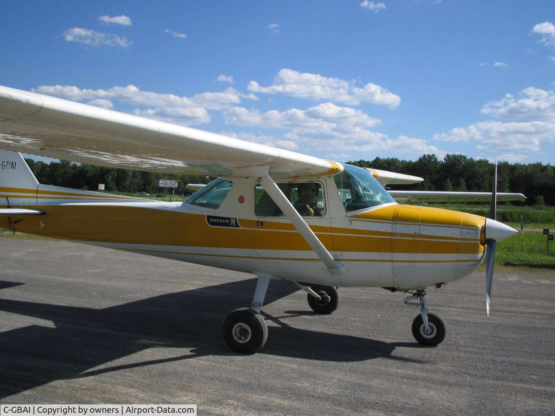 C-GBAI, 1972 Cessna 150L C/N 15073401, outside