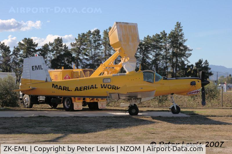 ZK-EML, NZ Aerospace FU24-954 C/N 264, Aerial Sowing Group Ltd.