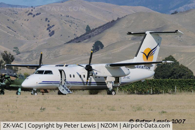 ZK-VAC, 1986 De Havilland Canada DHC-8-102 Dash 8 C/N 060, Vincent Aviation