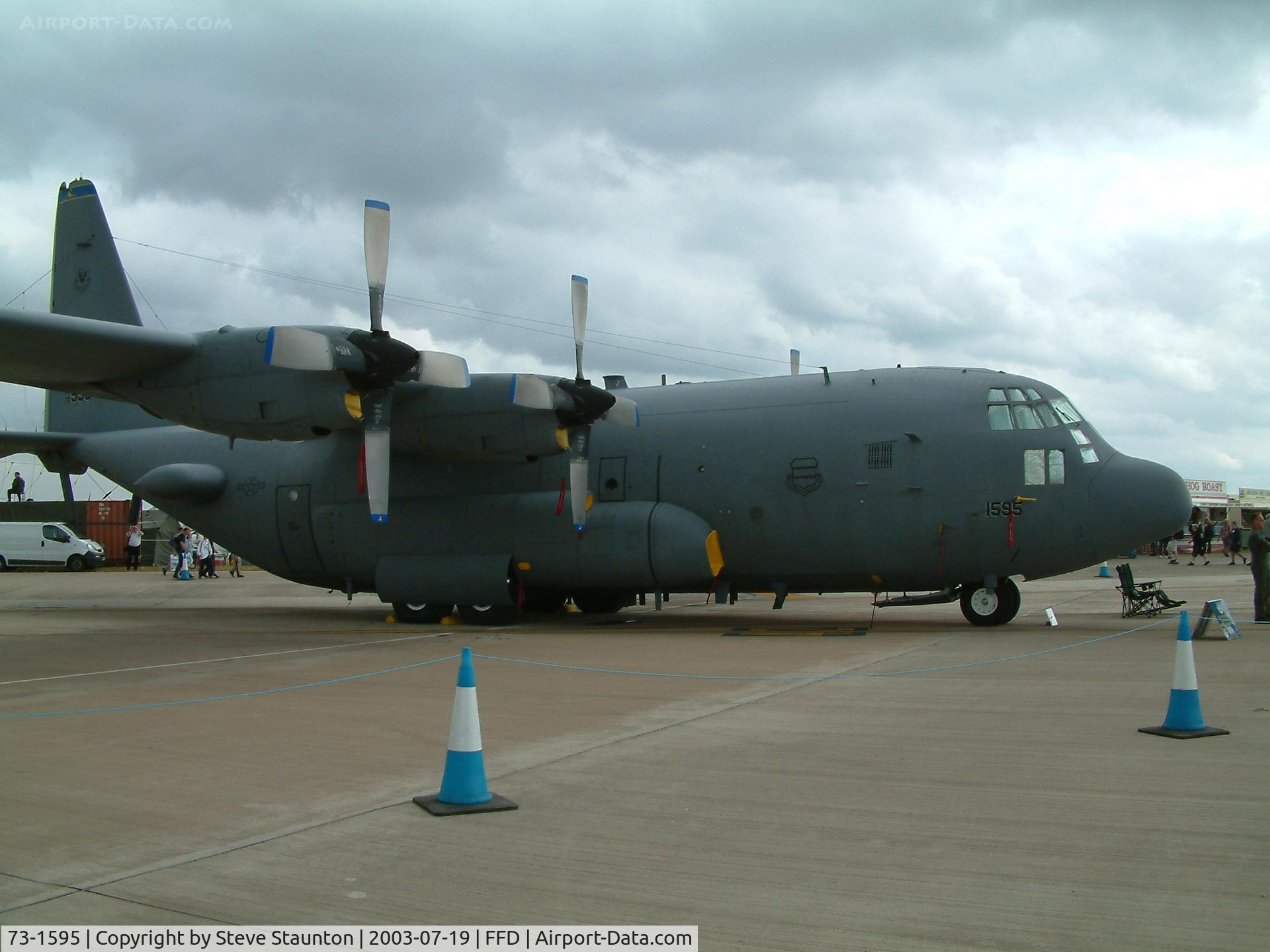 73-1595, 1974 Lockheed EC-130H Compass Call C/N 382-4564, Royal International Air Tattoo 2003