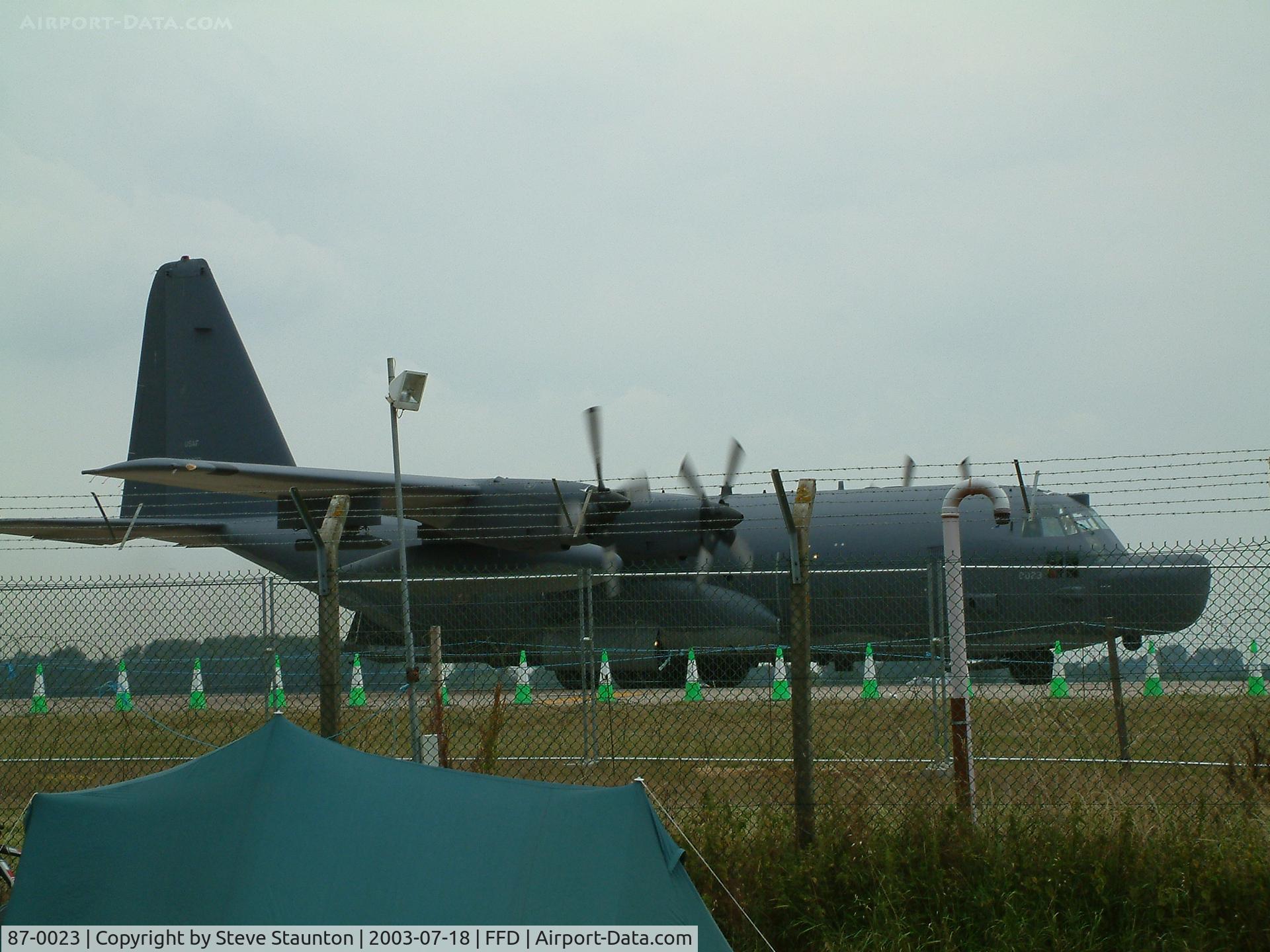 87-0023, 1986 Lockheed MC-130H Combat Talon II C/N 382-5091, Royal International Air Tattoo 2003