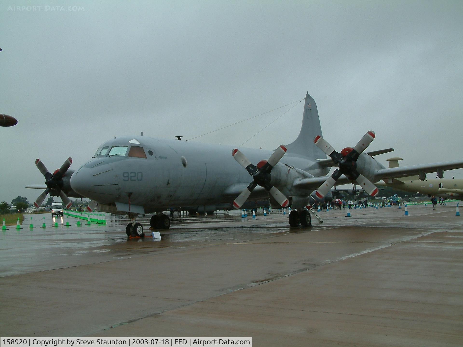 158920, 1973 Lockheed P-3C Orion C/N 285A-5592, Royal International Air Tattoo 2003