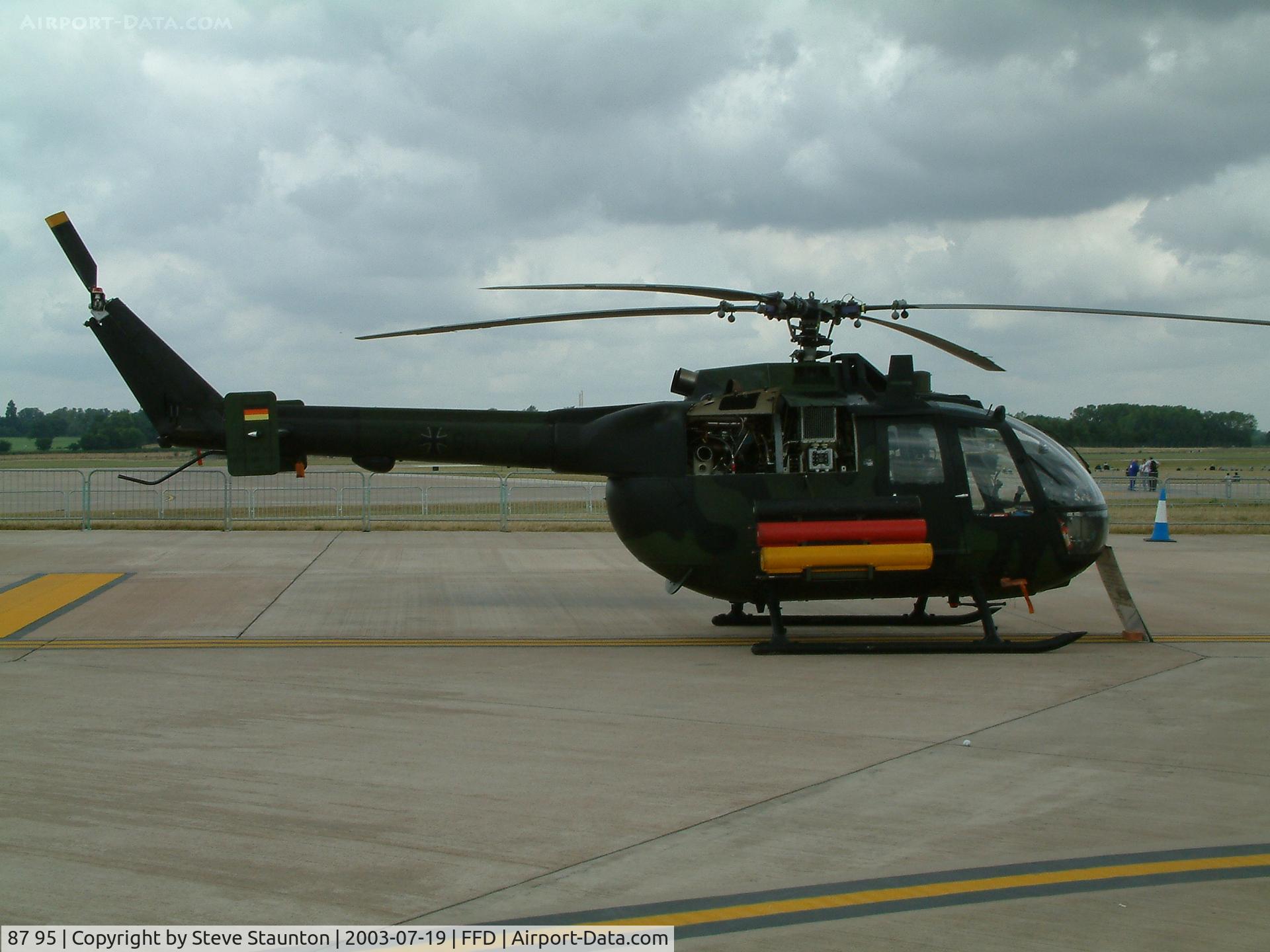 87 95, MBB Bo.105P C/N 6195, Royal International Air Tattoo 2003