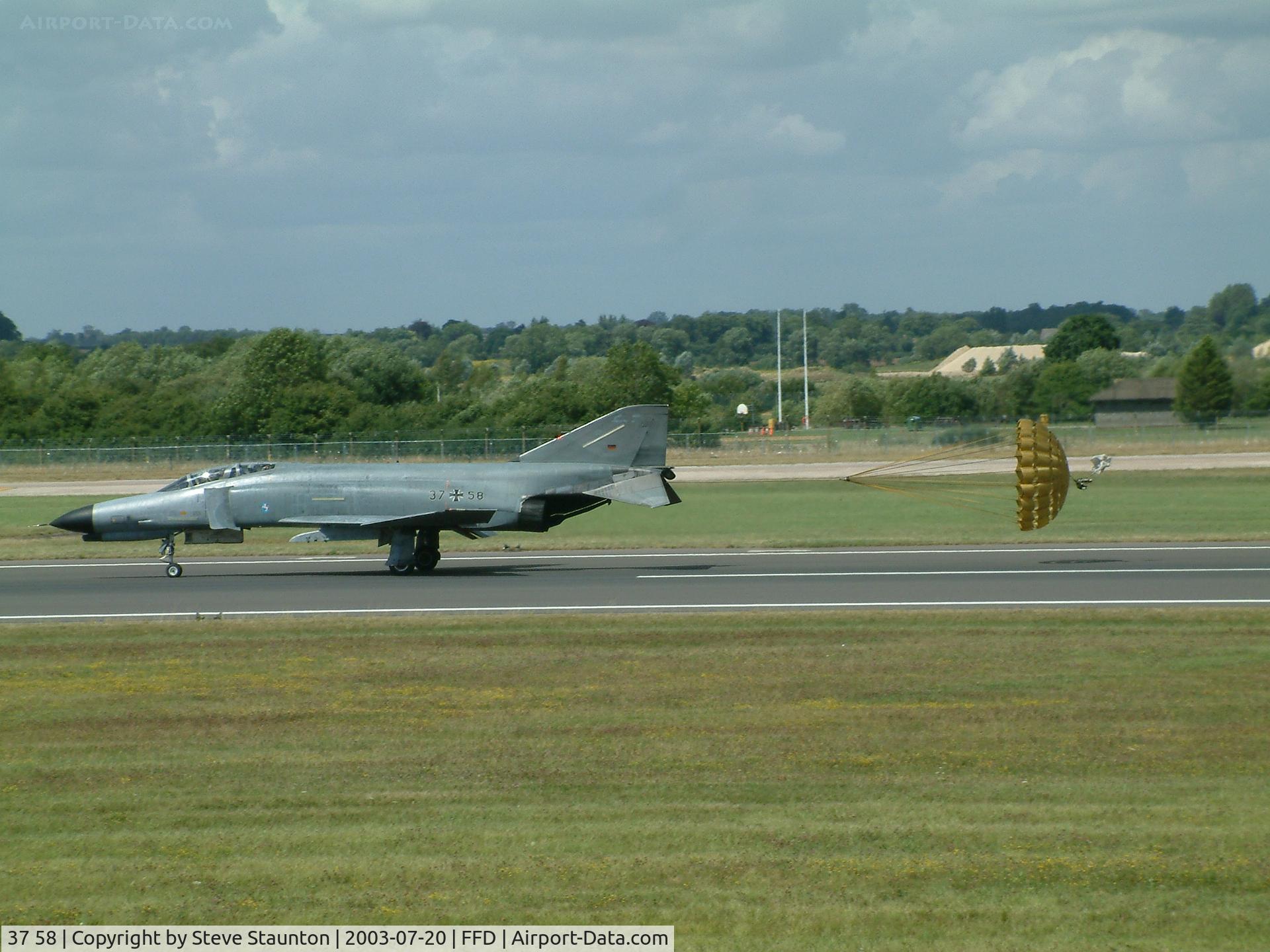 37 58, 1972 McDonnell Douglas F-4F Phantom II C/N 4490, Royal International Air Tattoo 2003