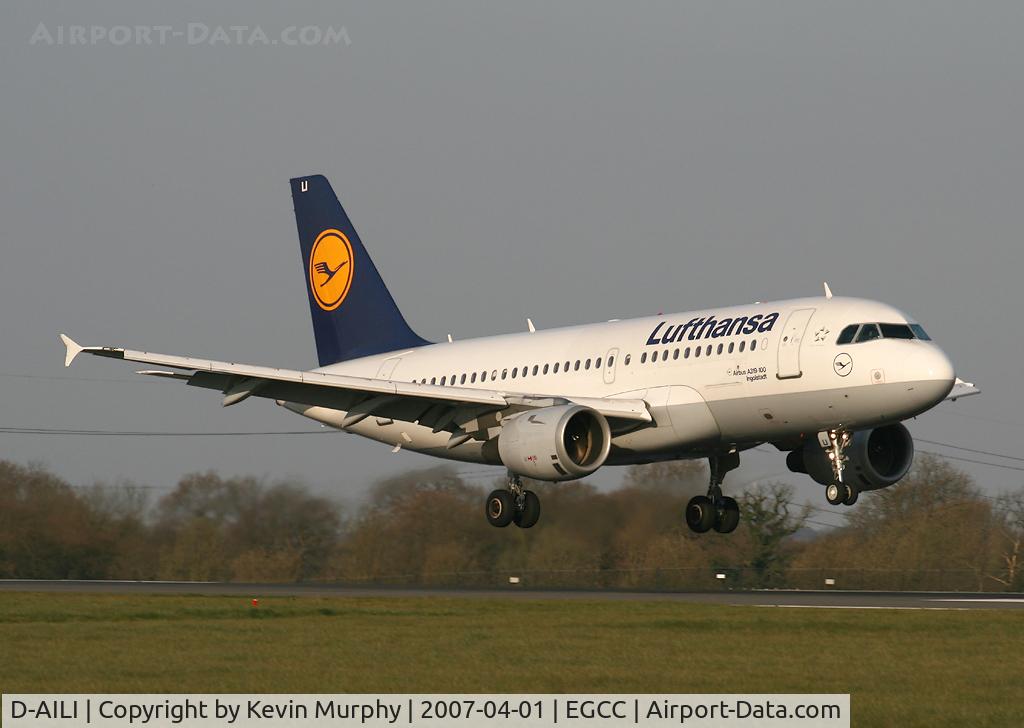 D-AILI, 1997 Airbus A319-114 C/N 651, Lufty Bus