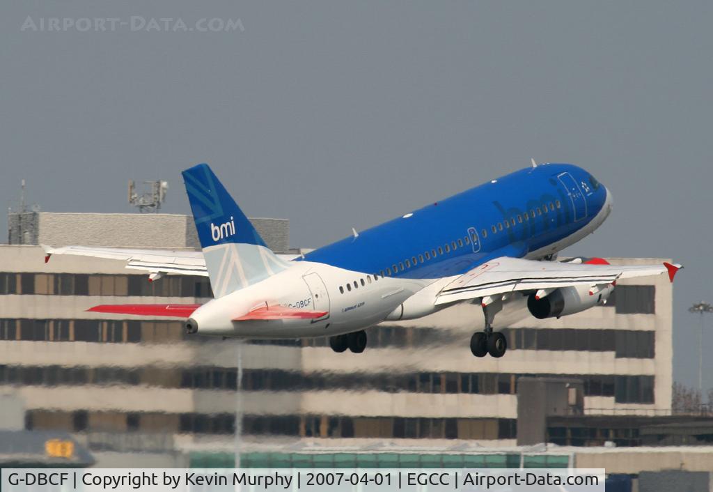 G-DBCF, 2005 Airbus A319-131 C/N 2466, BMI 319