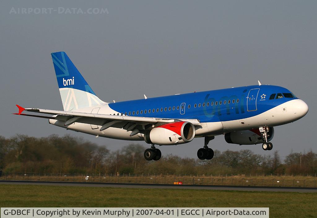 G-DBCF, 2005 Airbus A319-131 C/N 2466, BMI Bus