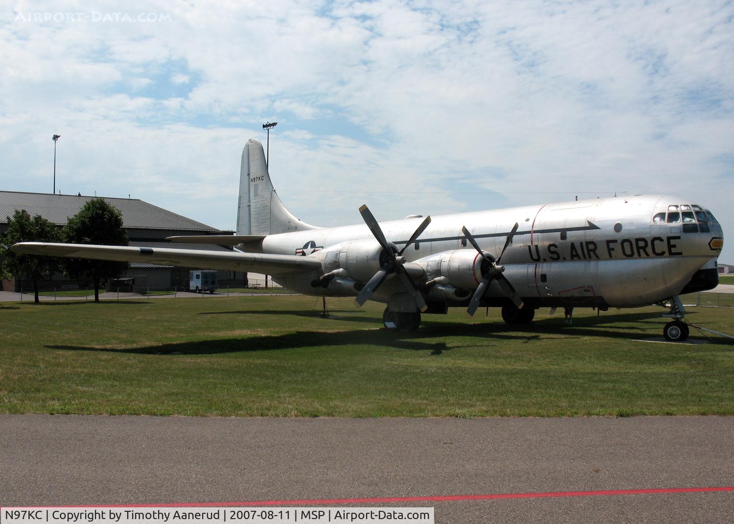 N97KC, 1953 Boeing KC-97G Stratofreighter C/N 17000, Minnesota Air National Guard Museum, Boeing KC-97 converted into firefighter