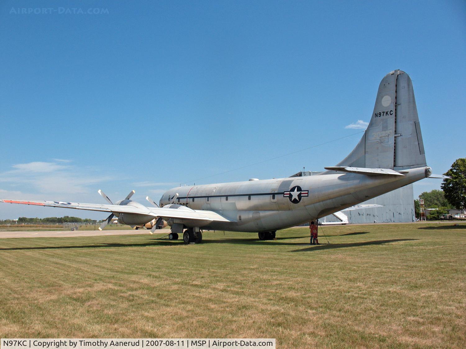 N97KC, 1953 Boeing KC-97G Stratofreighter C/N 17000, Minnesota Air National Guard Museum, Boeing KC-97 converted into firefighter