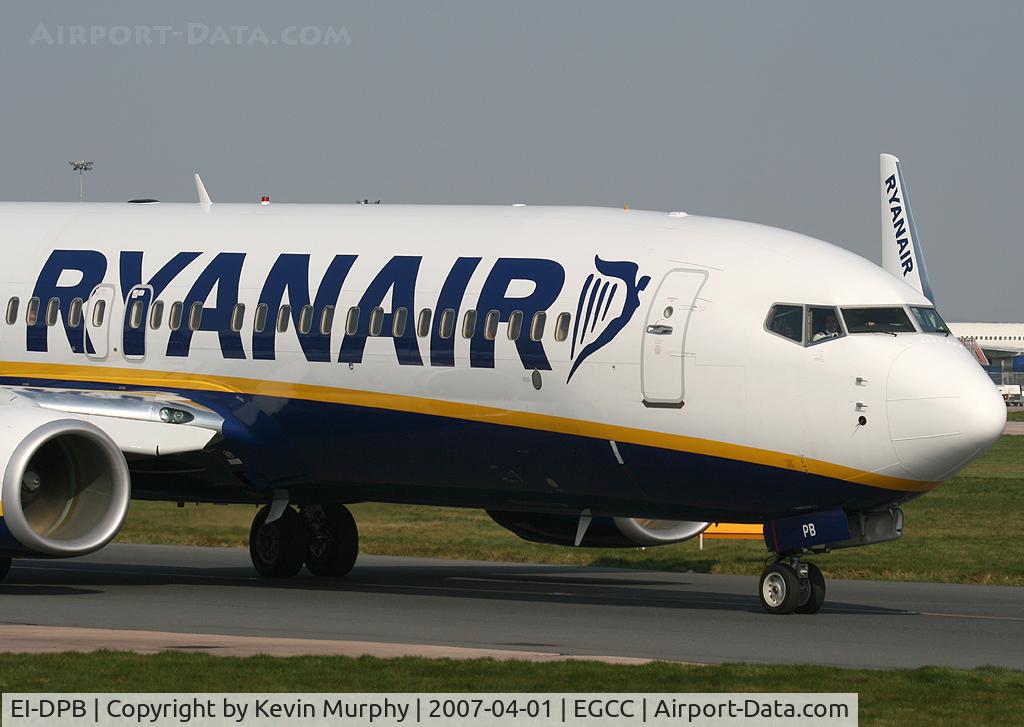EI-DPB, 2006 Boeing 737-8AS C/N 33603, Ryanair 737