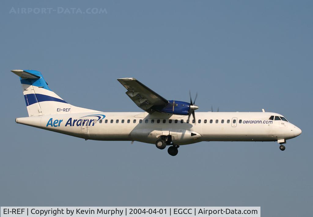 EI-REF, 1990 ATR 72-202 C/N 201, Arran ATR