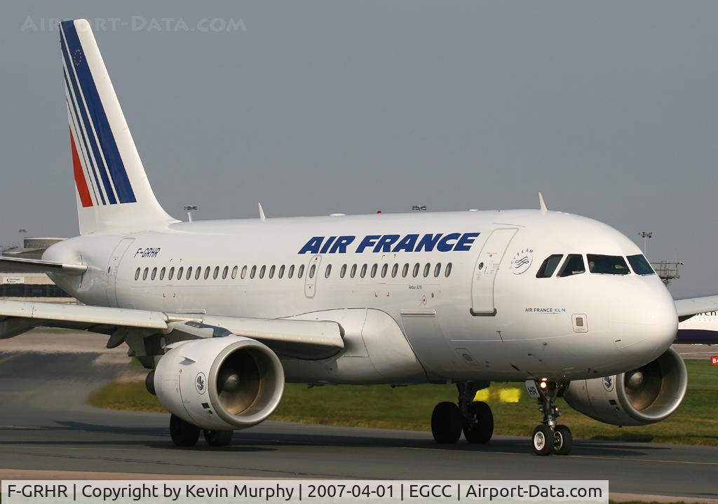 F-GRHR, 2001 Airbus A319-111 C/N 1415, AF 319