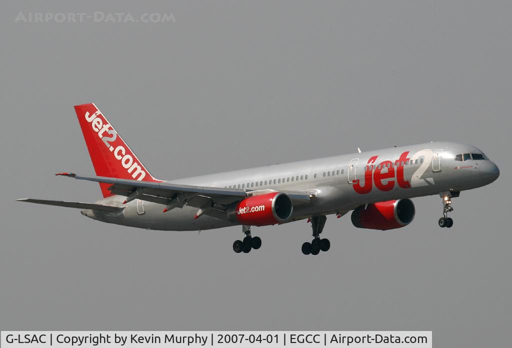 G-LSAC, 1992 Boeing 757-23A C/N 25488, Jet 2 757