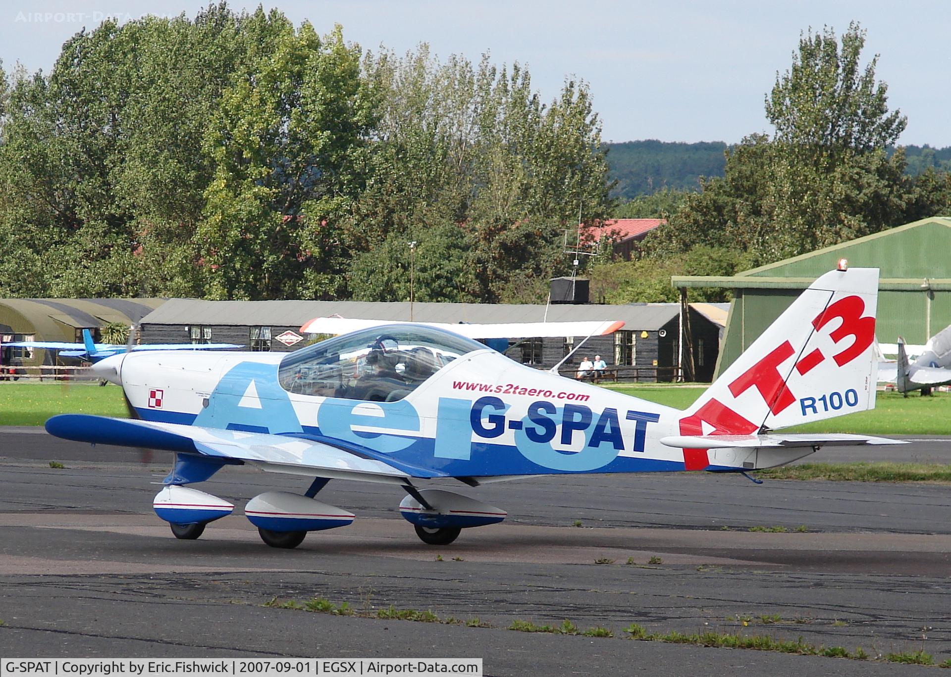 G-SPAT, 2003 Aero AT-3 R100 C/N AT3-008, 1. G-SPAT at North Weald