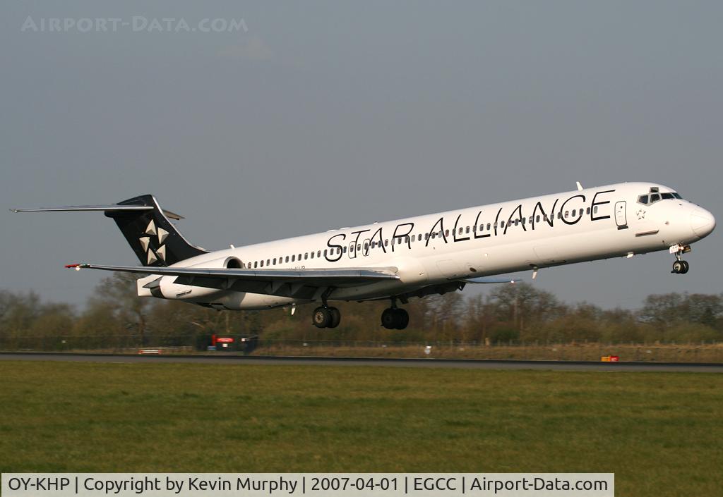 OY-KHP, 1991 McDonnell Douglas MD-81 (DC-9-81) C/N 53007, SAS MD