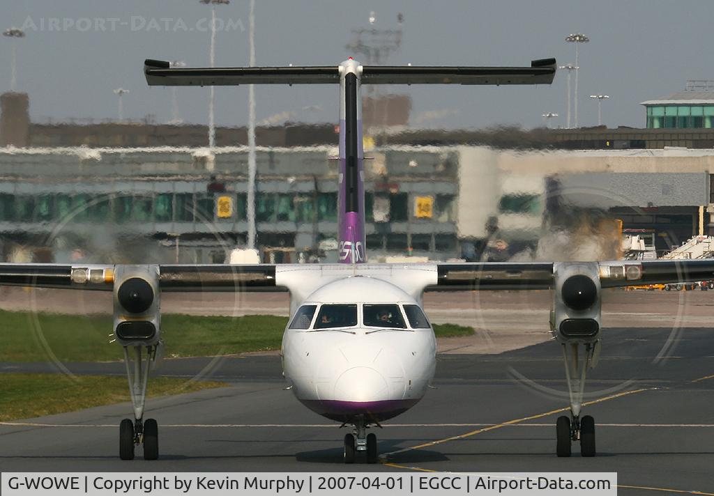 G-WOWE, 1991 De Havilland Canada DHC-8-311 Dash 8 C/N 256, Air Southwest Dash 8