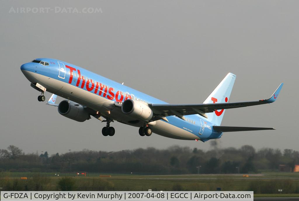 G-FDZA, 2007 Boeing 737-8K5 C/N 35134, Tomo 737