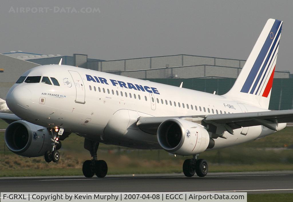 F-GRXL, 2006 Airbus A319-111 C/N 2938, AF A319