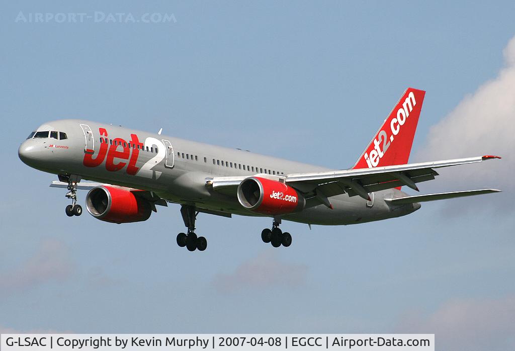 G-LSAC, 1992 Boeing 757-23A C/N 25488, Jet 2 757