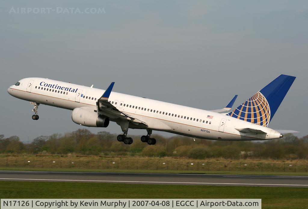 N17126, 1998 Boeing 757-224 C/N 27566, Conti 757