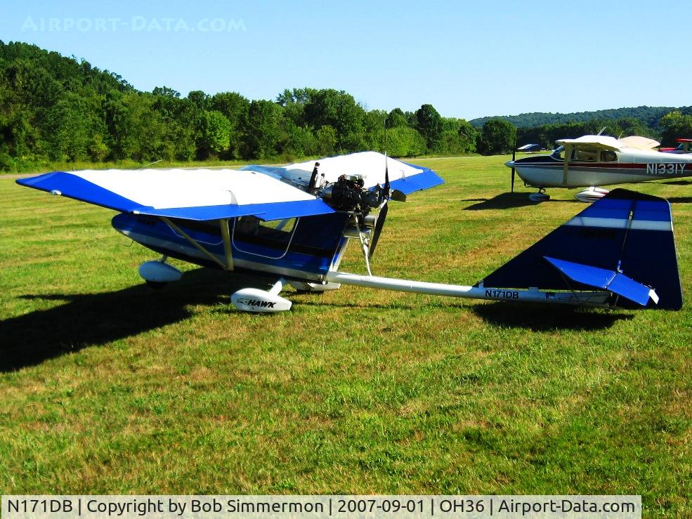 N171DB, 2004 CGS Aviation Hawk Arrow II C/N H-A-II-172-F-30-TR1, Breakfast fly-in at Zanesville, OH (Riverside)