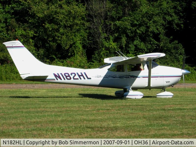 N182HL, 1973 Cessna 182P Skylane C/N 18261843, Breakfast fly-in at Zanesville, OH (Riverside)