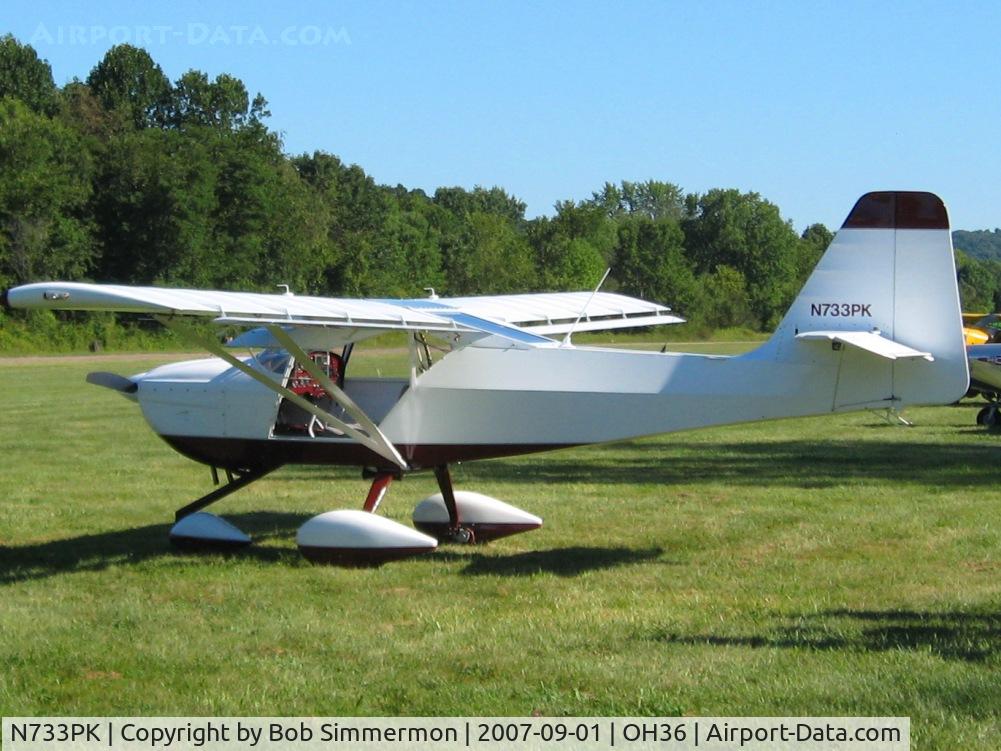 N733PK, 2007 Skystar Kitfox Series 7 C/N S70310042, Breakfast fly-in at Zanesville, OH (Riverside)