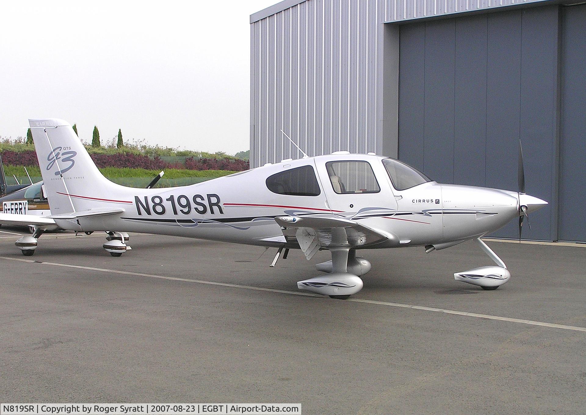 N819SR, 2007 Cirrus SR22 G3 GTS C/N 2627, Cirrus SR22G3- GTS