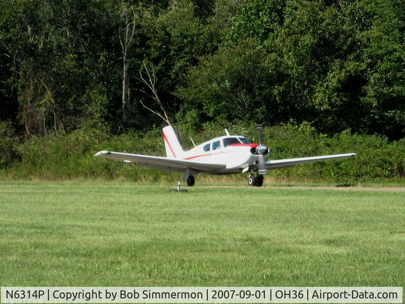 N6314P, 1959 Piper PA-24-180 Comanche C/N 24-1424, Breakfast fly-in at Zanesville, OH (Riverside)