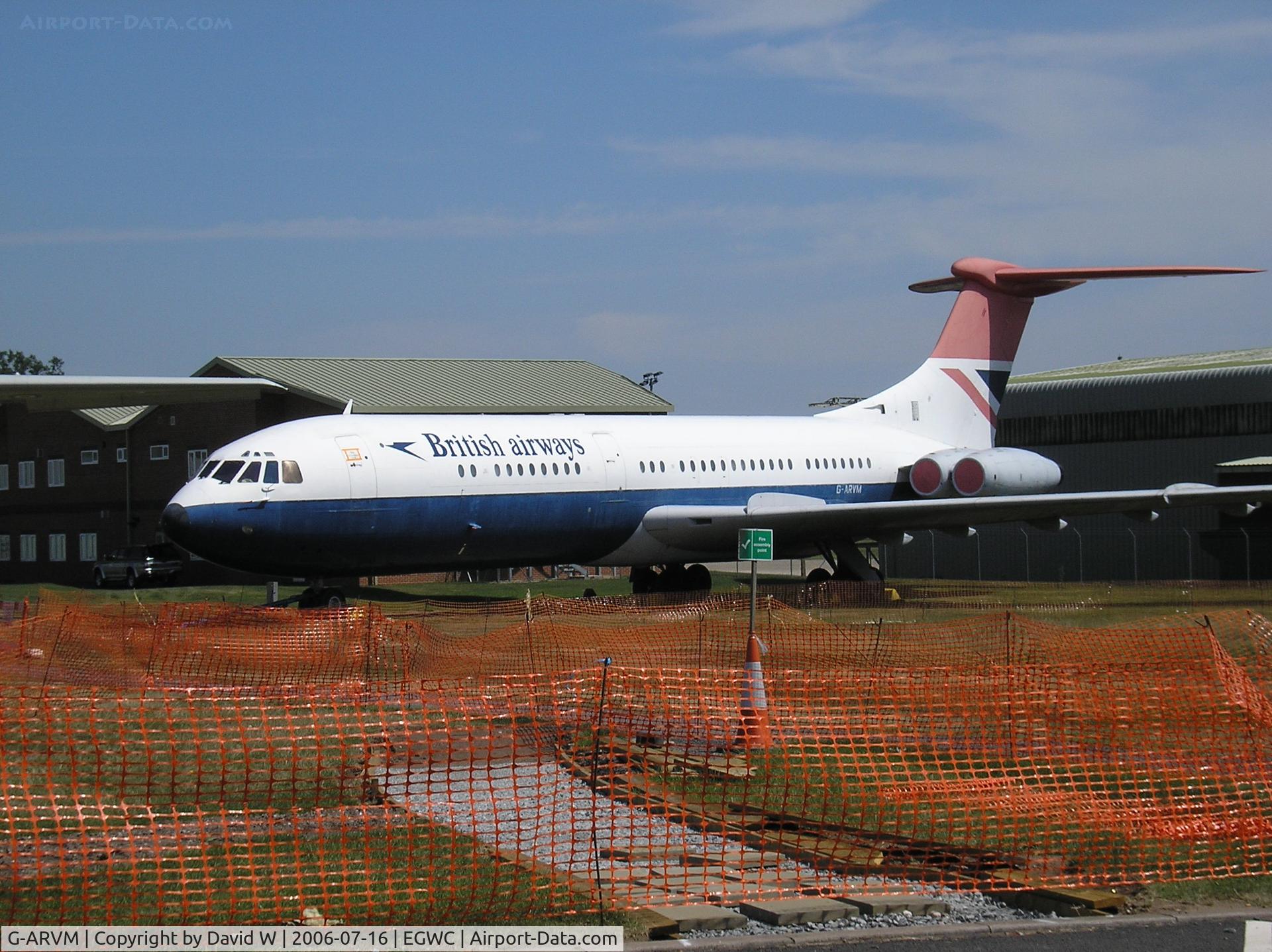 G-ARVM, 1964 Vickers VC10 Srs 1101 C/N 815, Broken up a few weeks later after being on display here since 79.