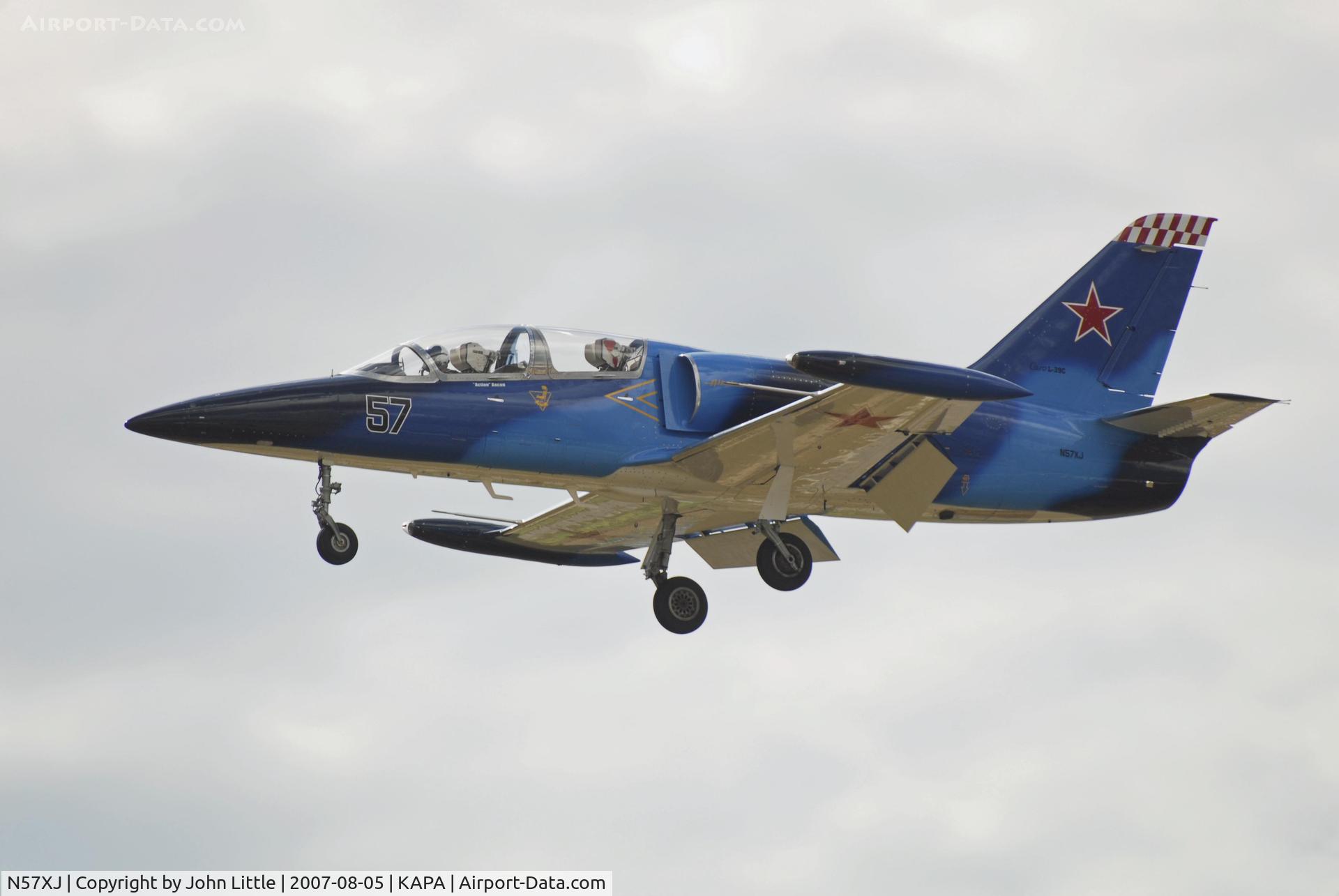 N57XJ, 1984 Aero L-39C Albatros C/N 432827, Final Approach