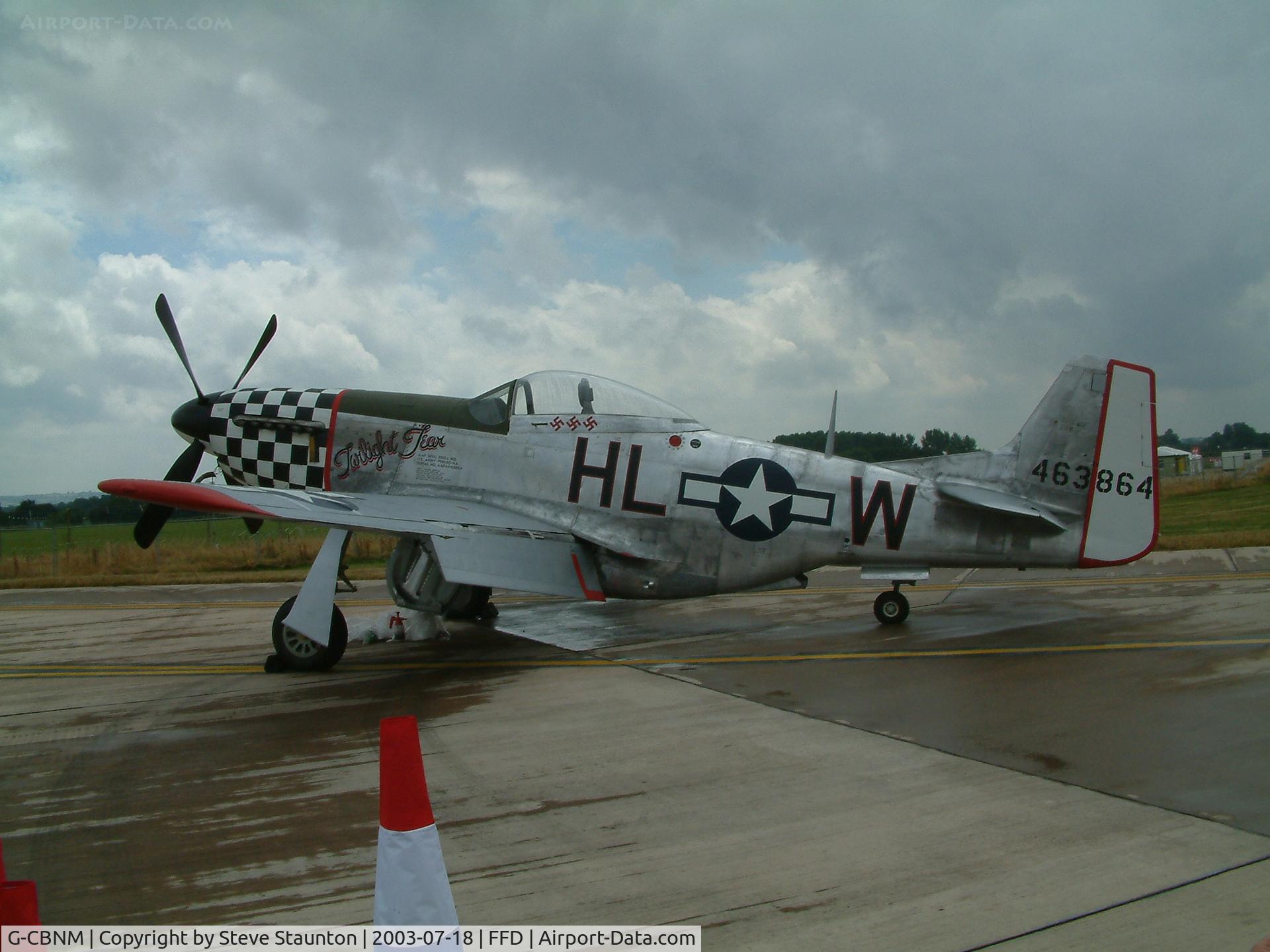 G-CBNM, 1944 North American P-51D Mustang C/N 122-31590 (44-63864), Royal International Air Tattoo 2003
