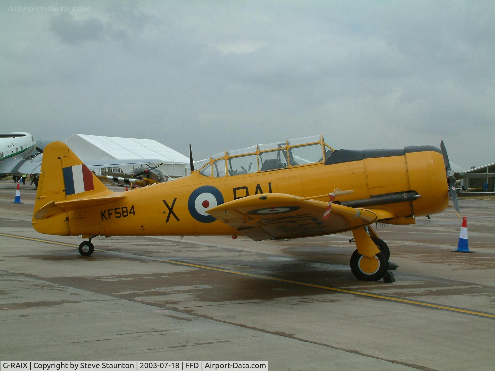 G-RAIX, 1953 Canadian Car & Foundry T-6H Harvard Mk.4M C/N CCF4-409, Royal International Air Tattoo 2003