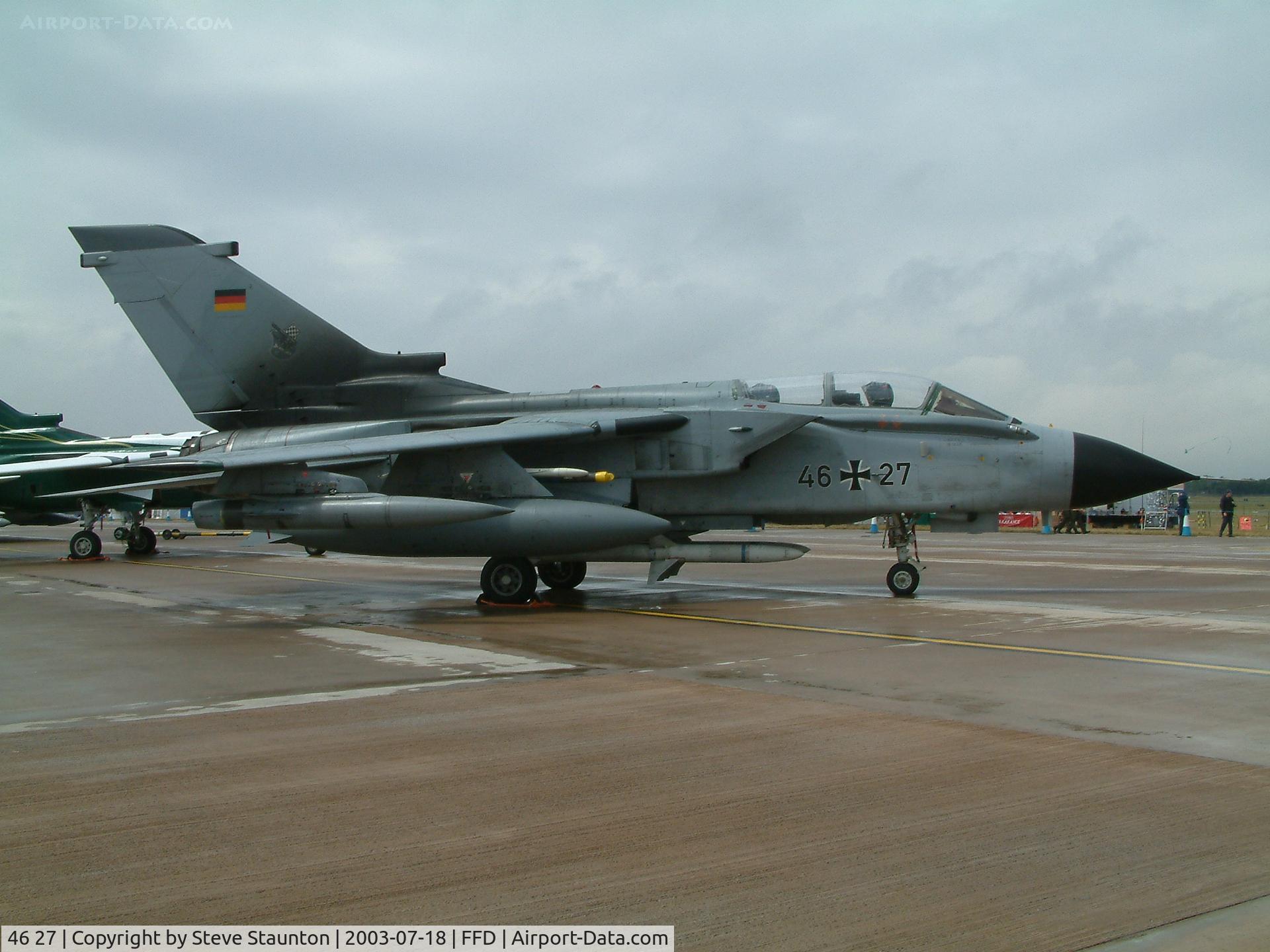 46 27, Panavia Tornado ECR C/N 827/GS260/4327, Royal International Air Tattoo 2003