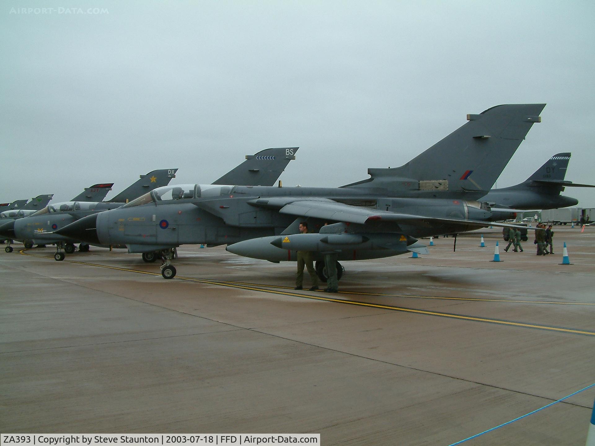 ZA393, 1982 Panavia Tornado GR.4 C/N 188/BS060/3092, Royal International Air Tattoo 2003