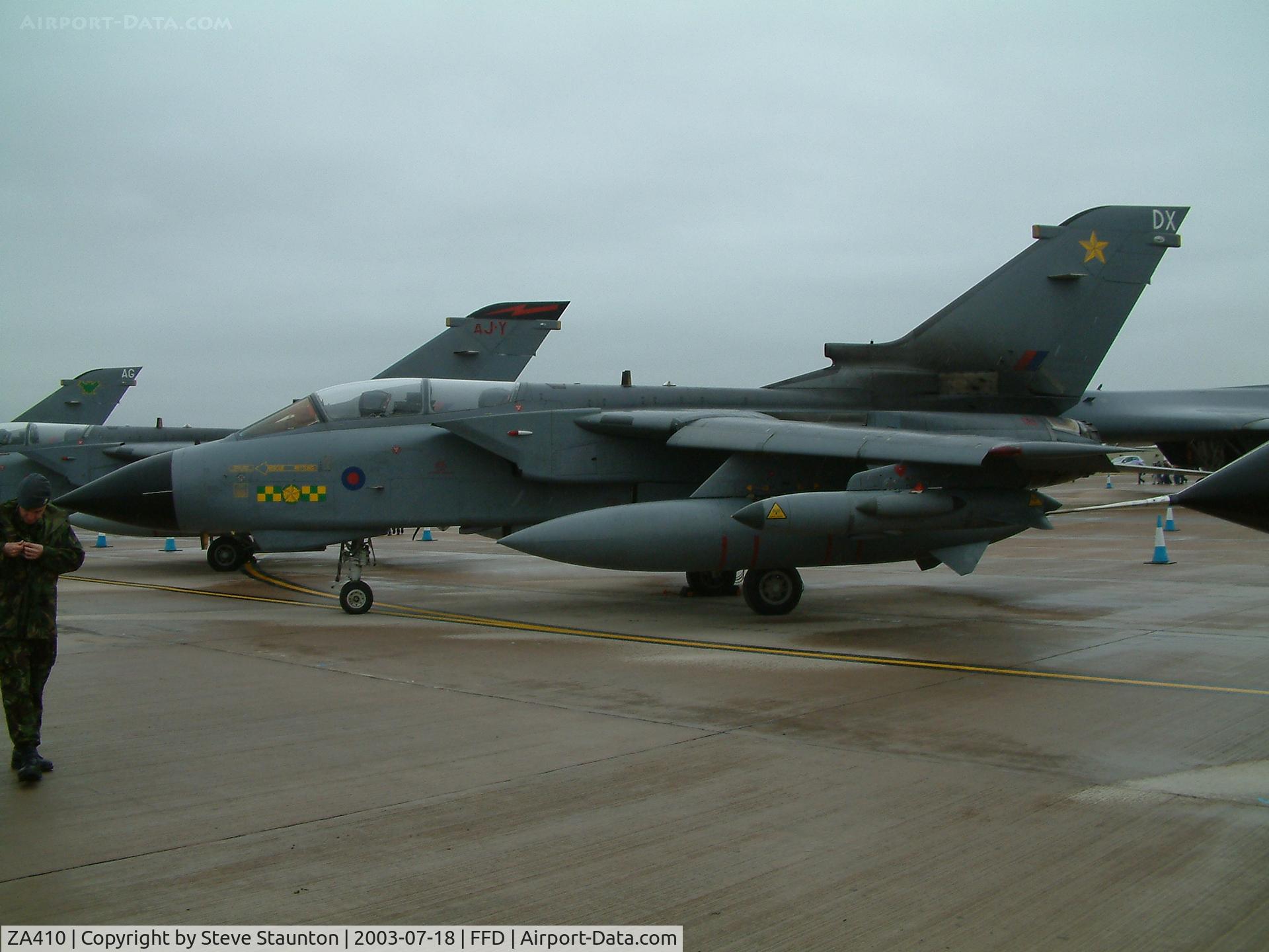 ZA410, 1983 Panavia Tornado GR.4 C/N 227/BT034/3109, Royal International Air Tattoo 2003