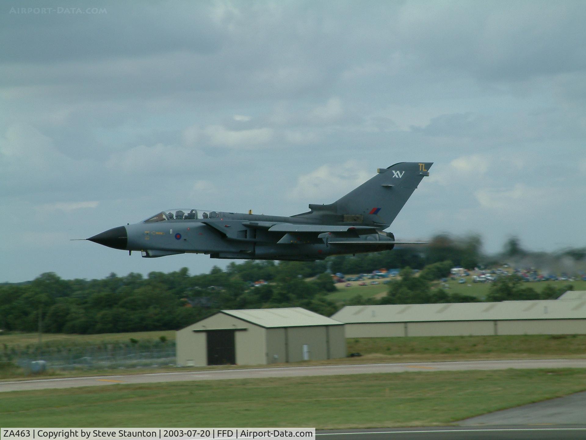 ZA463, 1983 Panavia Tornado GR.4 C/N 273/BS093/3129, Royal International Air Tattoo 2003
