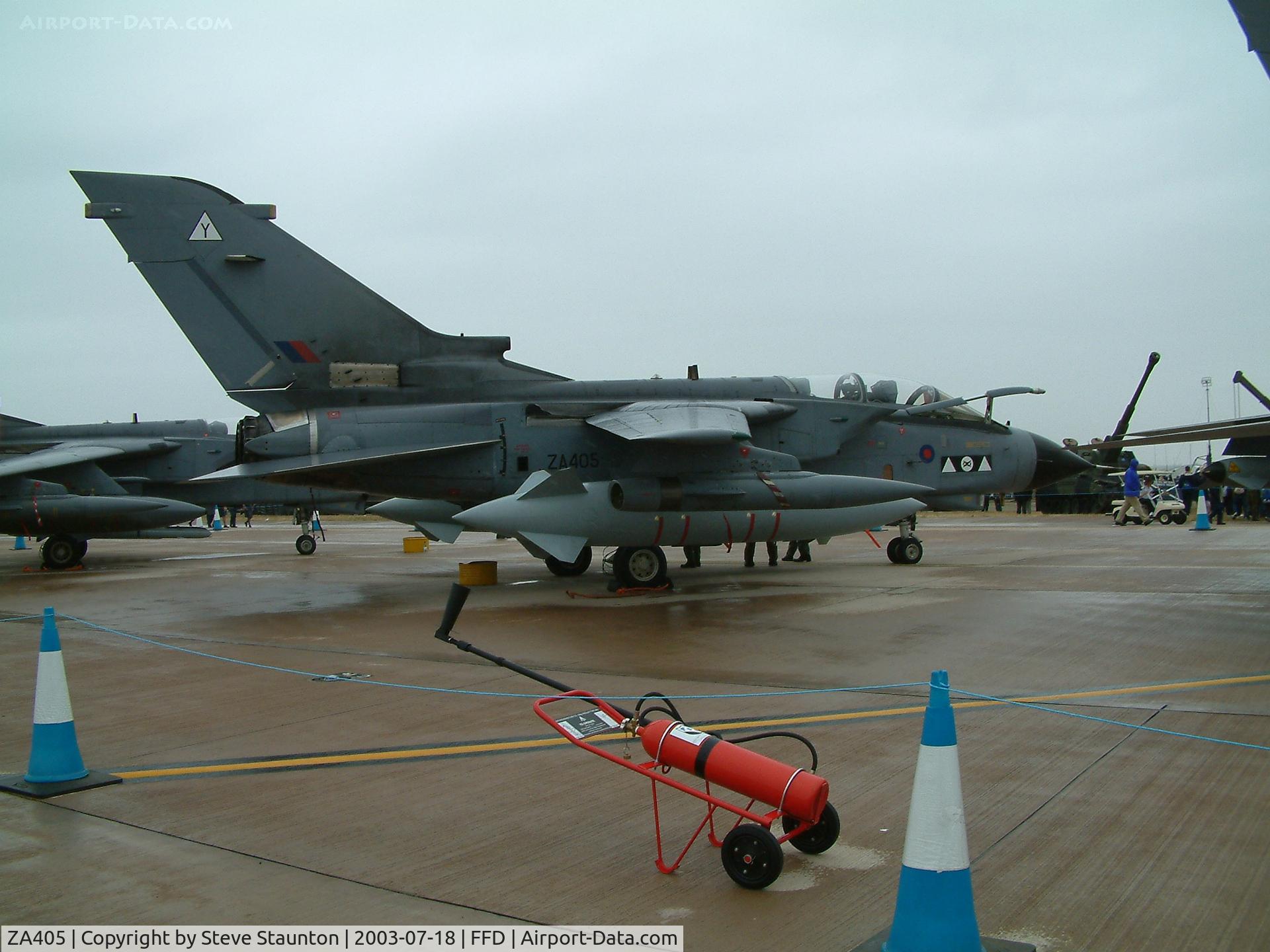 ZA405, 1983 Panavia Tornado GR.4A C/N 216/BS072/3104, Royal International Air Tattoo 2003