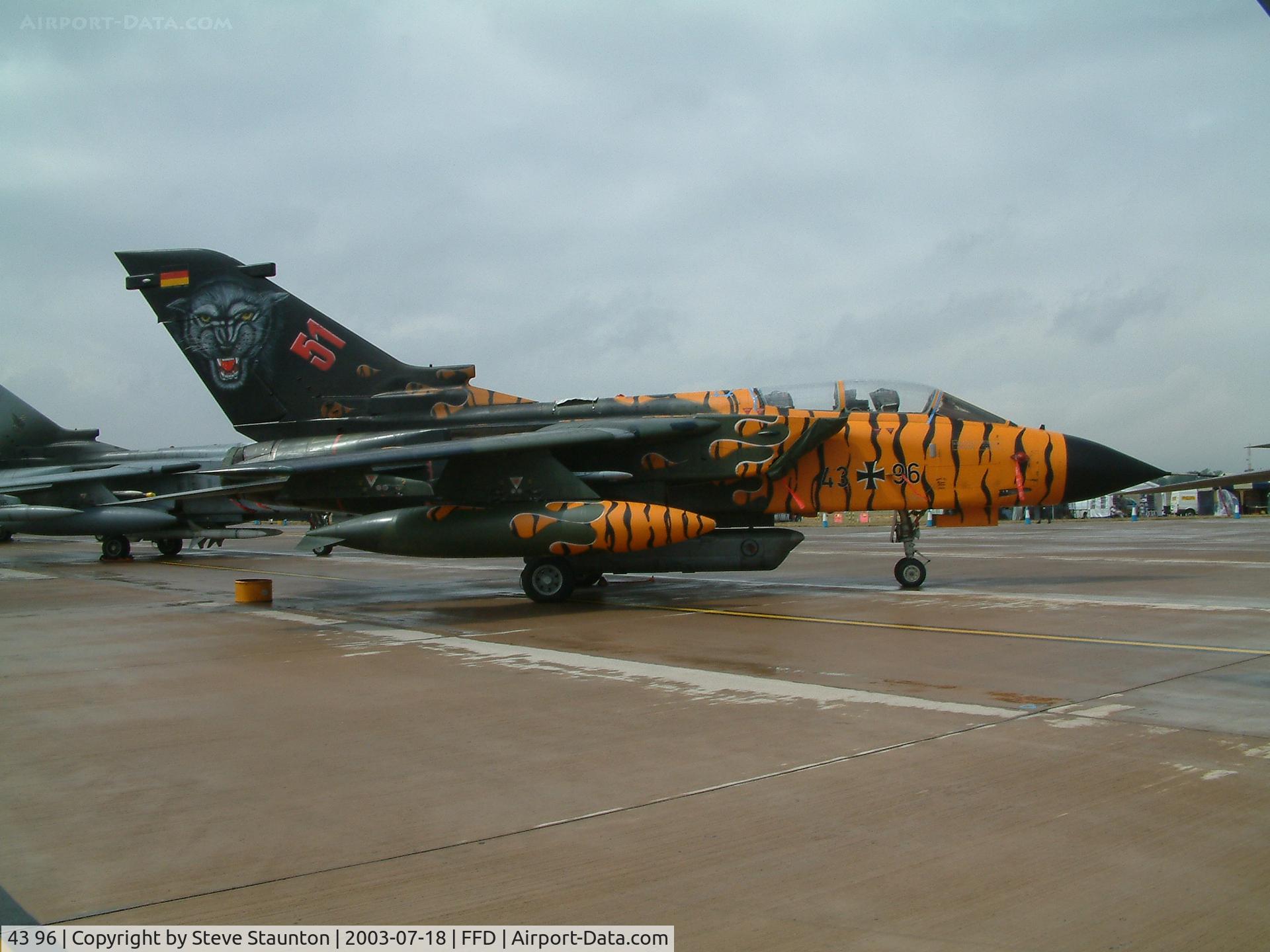 43 96, Panavia Tornado IDS C/N 248/GS064/4096, Royal International Air Tattoo 2003
