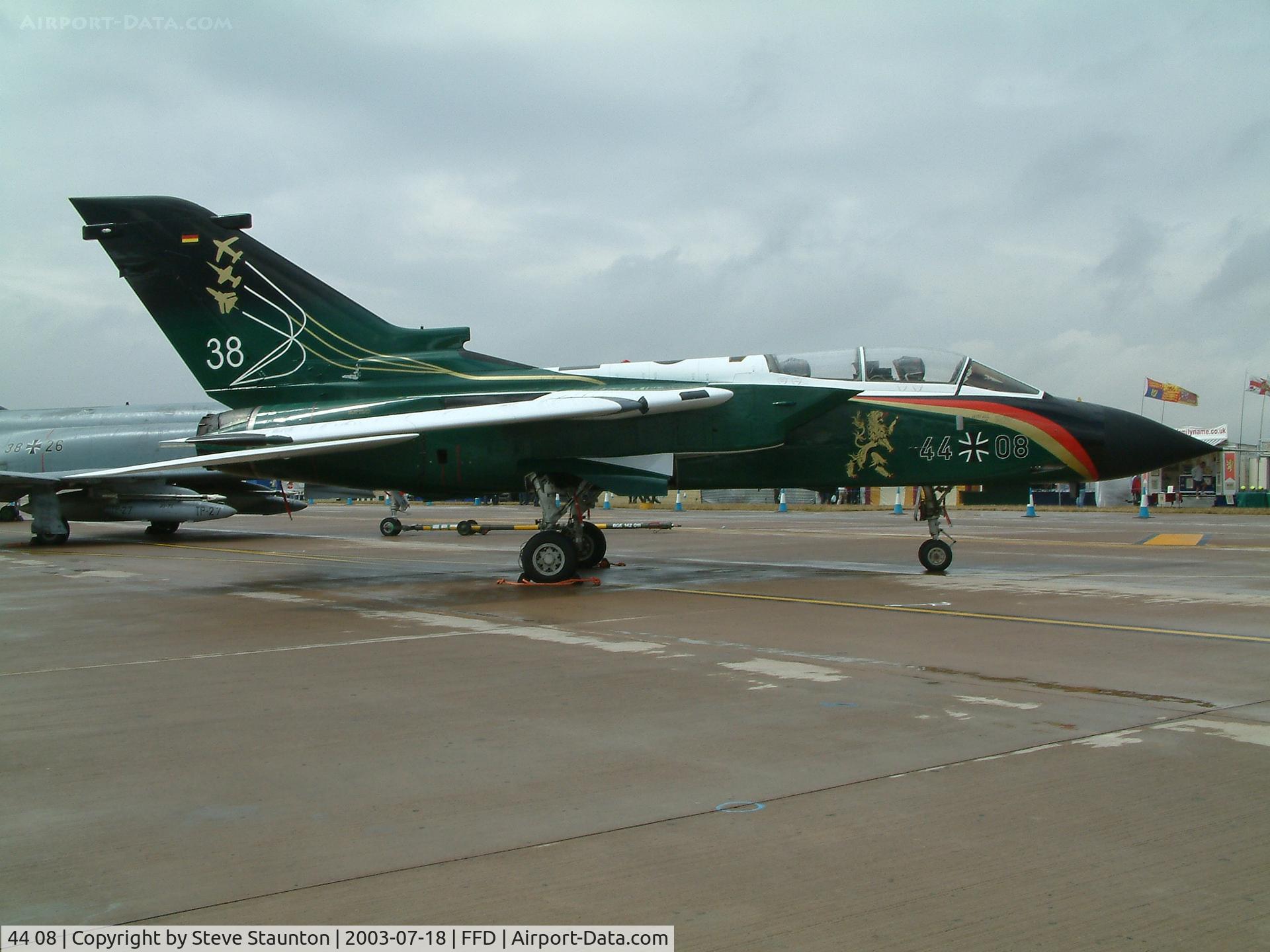 44 08, Panavia Tornado IDS C/N 277/GS073/4108, Royal International Air Tattoo 2003