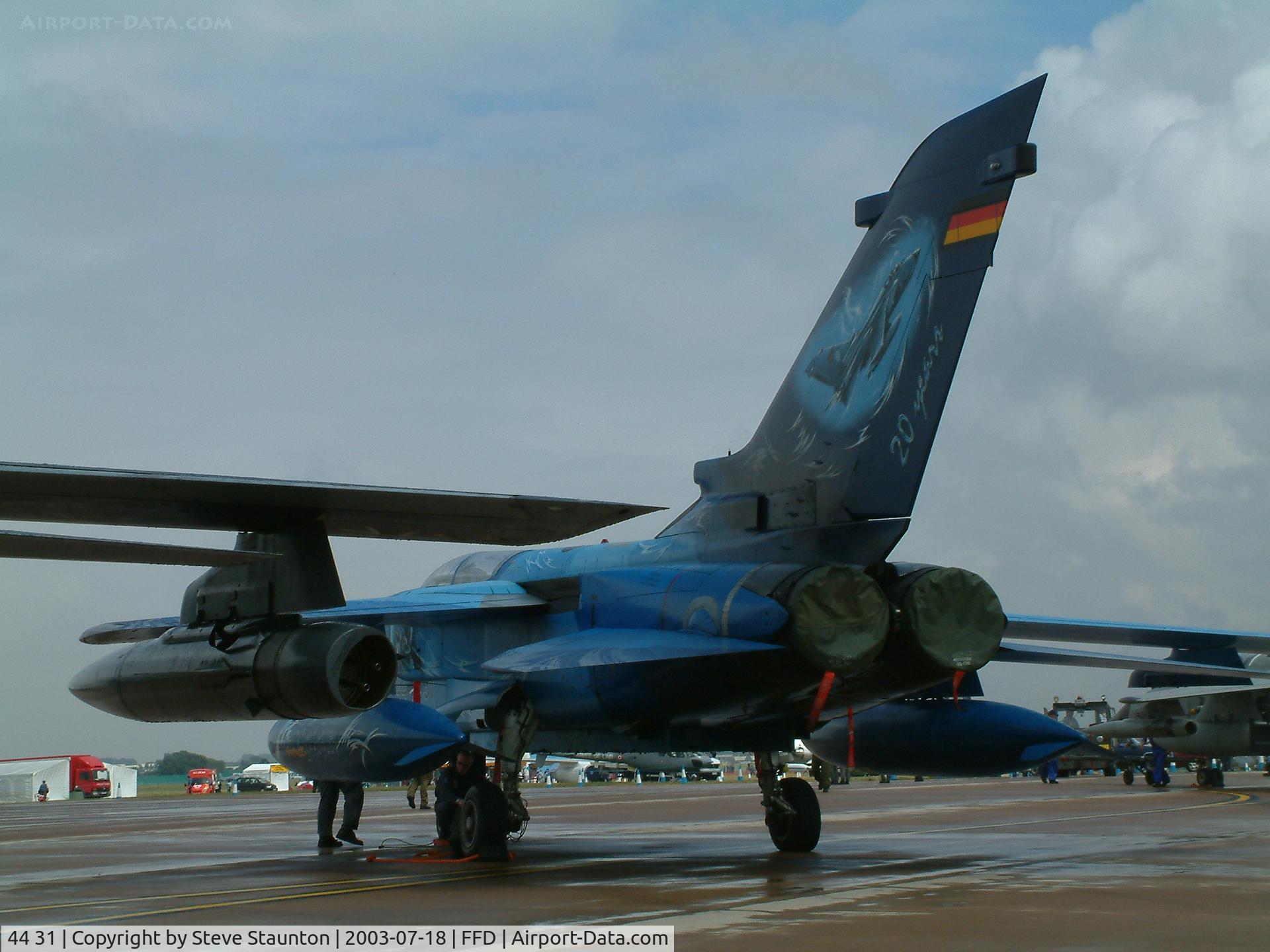 44 31, Panavia Tornado IDS C/N 332/GS092/4131, Royal International Air Tattoo 2003